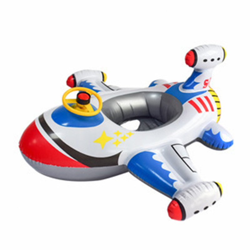 Aufblasbares Flugzeug-Pool-Schwimmtier für Kinder