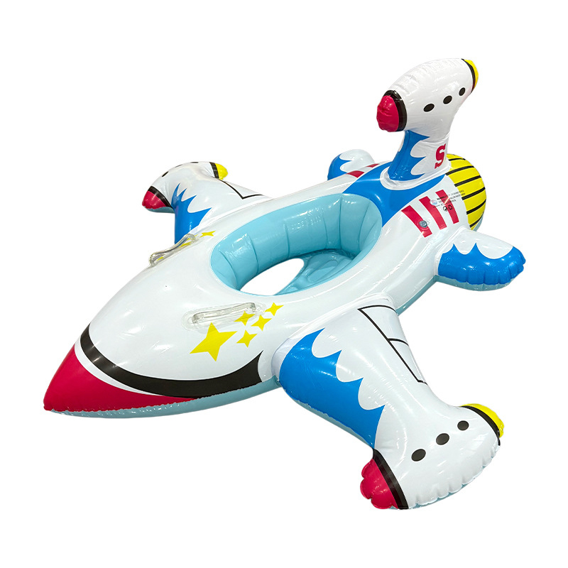 Aufblasbares Flugzeug-Pool-Schwimmtier für Kinder