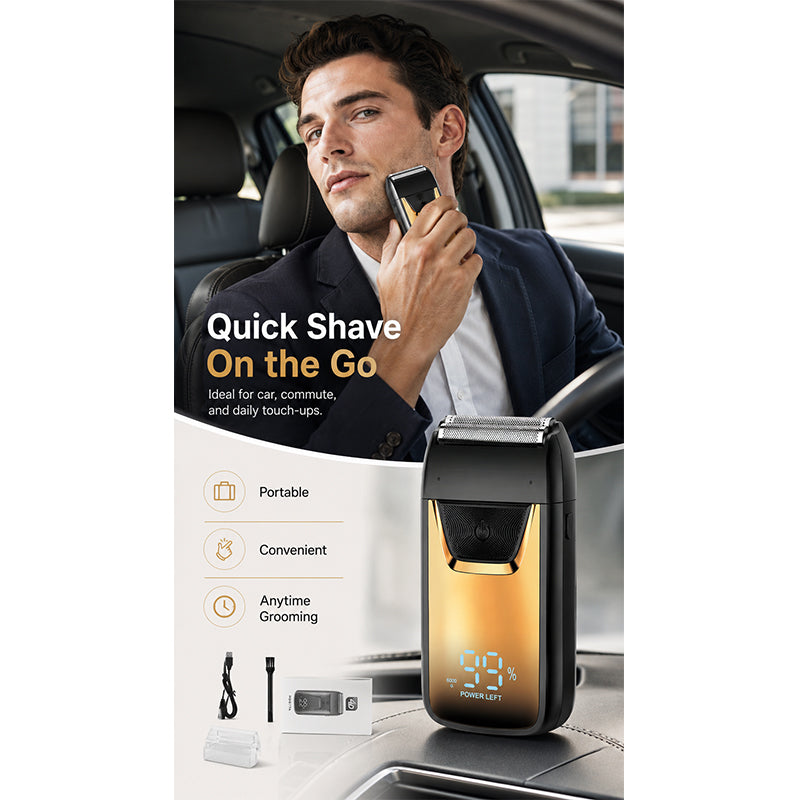 🥳HEISSER SALE 2026🥳💞50.000+ VERKAUFT!👵❤️ 50 % RABATT!  Mini-Elektrorasierer mit LED-Anzeige