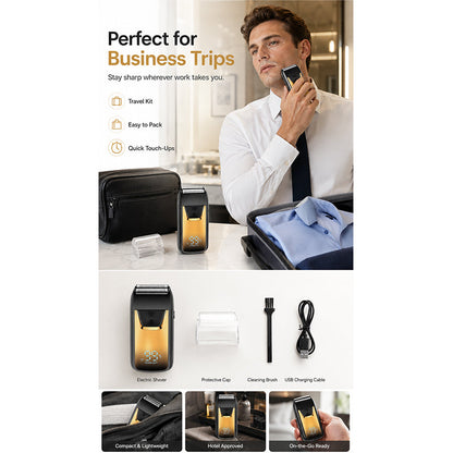 🥳HEISSER SALE 2026🥳💞50.000+ VERKAUFT!👵❤️ 50 % RABATT!  Mini-Elektrorasierer mit LED-Anzeige