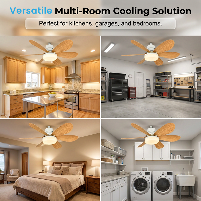 ⏳Zeitlich begrenztes Sonderangebot⏰ 2-in-1 Smart-Deckenventilator mit Beleuchtung