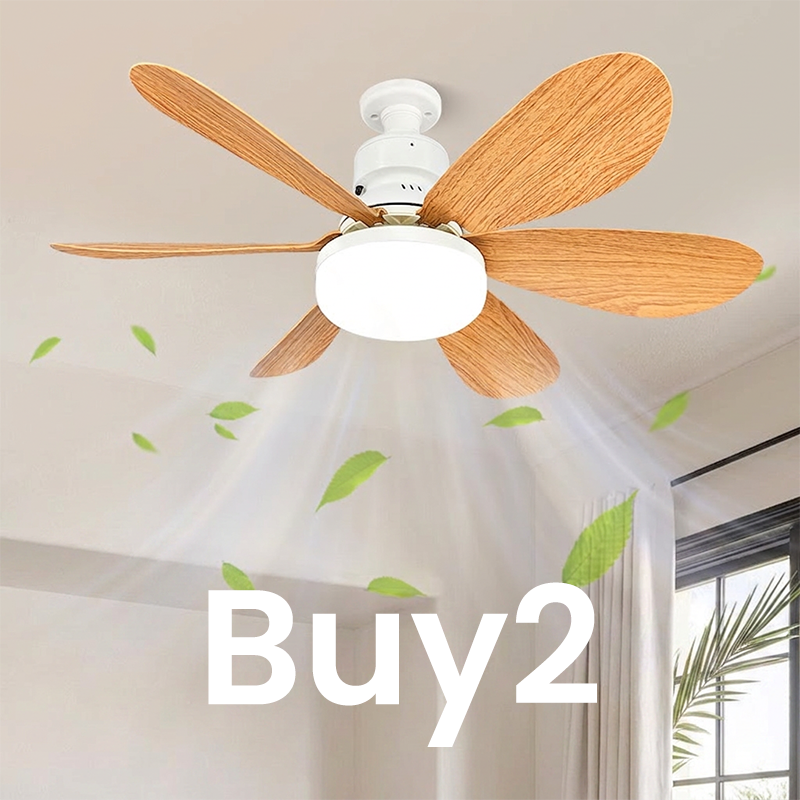 ⏳Zeitlich begrenztes Sonderangebot⏰ 2-in-1 Smart-Deckenventilator mit Beleuchtung