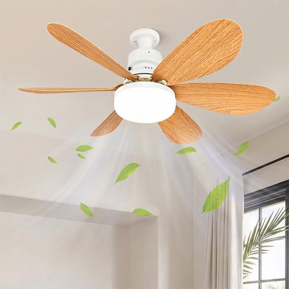 ⏳Zeitlich begrenztes Sonderangebot⏰ 2-in-1 Smart-Deckenventilator mit Beleuchtung