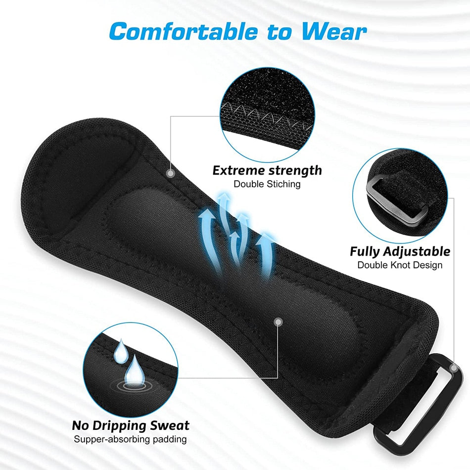 🏃 Sport-Kniebandage – Verstellbarer Riemen & atmungsaktives Neopren – Lindert Knieschmerzen, stabilisiert die Kniescheibe – perfekt zum Laufen, fürs Fitnessstudio oder für den Alltag 💪