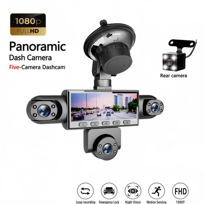 ✨50% Rabatt✨🚗📹 HD 1080P Multi-Lens Dash Cam with Night Vision – 50% RABATT! Mehrere Linsen, klare Sicht bei Tag & Nacht. 🔥✨