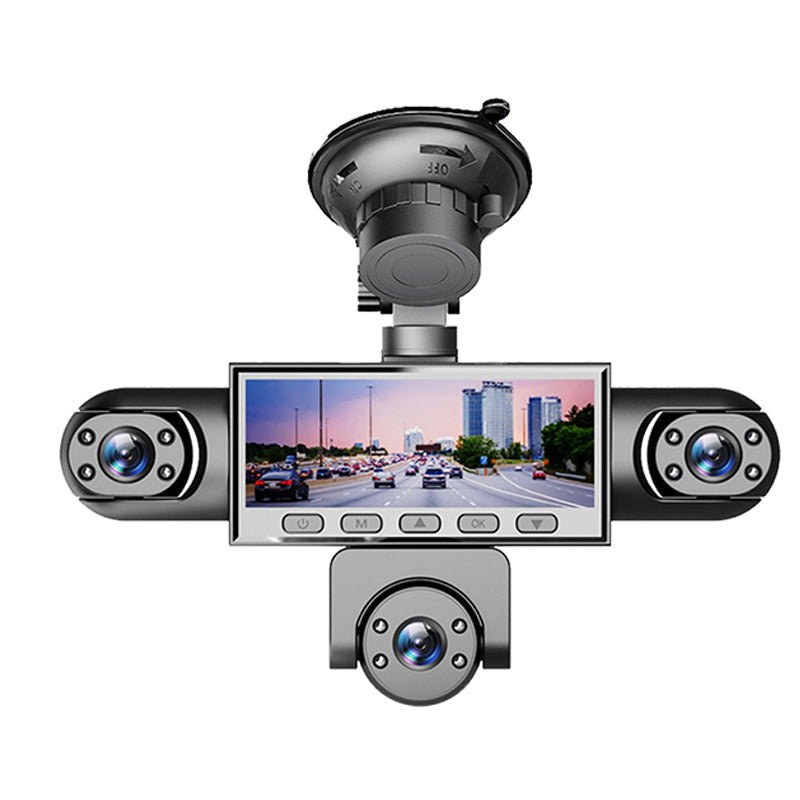 ✨50% Rabatt✨🚗📹 HD 1080P Multi-Lens Dash Cam with Night Vision – 50% RABATT! Mehrere Linsen, klare Sicht bei Tag & Nacht. 🔥✨