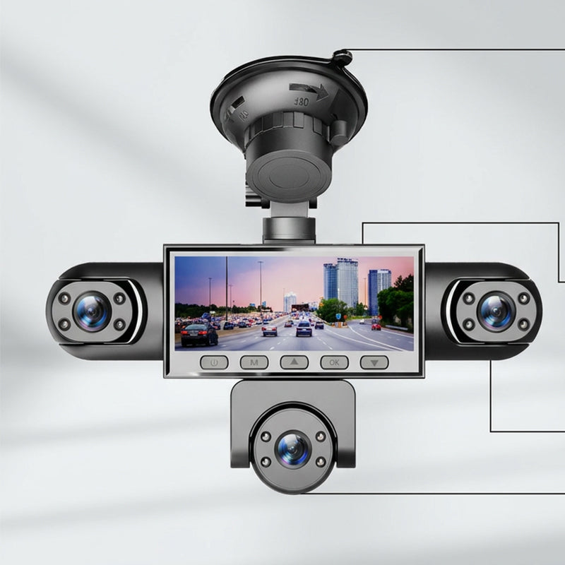 ✨50% Rabatt✨🚗📹 HD 1080P Multi-Lens Dash Cam with Night Vision – 50% RABATT! Mehrere Linsen, klare Sicht bei Tag & Nacht. 🔥✨