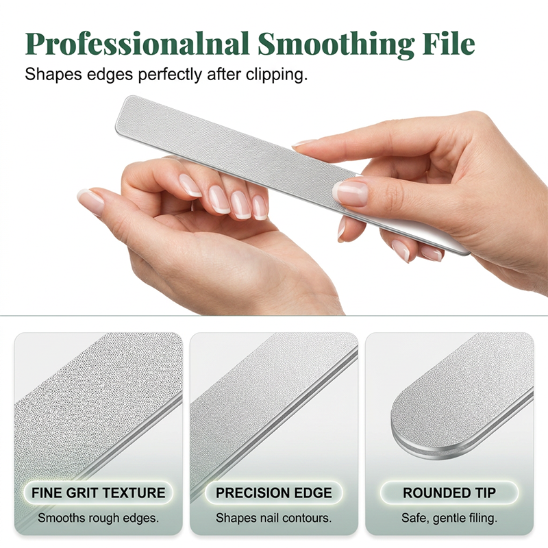 💥 Professionelles Nagelknipser-Set – Kein Splittern, volle Präzision! ✂️ Für dicke Nägel, rutschfester Griff, beugt eingewachsenen Nägeln vor ✨ Limitiertes Angebot ⏳
