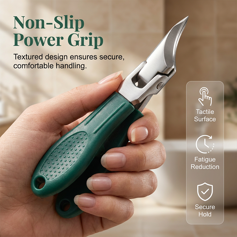 💥 Professionelles Nagelknipser-Set – Kein Splittern, volle Präzision! ✂️ Für dicke Nägel, rutschfester Griff, beugt eingewachsenen Nägeln vor ✨ Limitiertes Angebot ⏳