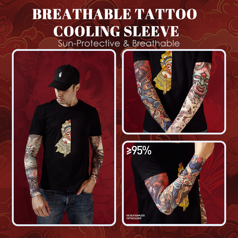 🥳HEISSER SALE 2026🥳💞50.000+ VERKAUFT!👵  Sonnenschutz & Atmungsaktive Tattoo-Kühlhülle