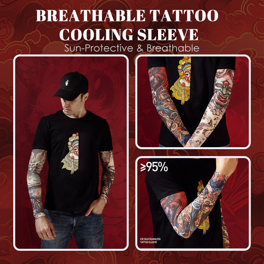 🥳HEISSER SALE 2026🥳💞50.000+ VERKAUFT!👵  Sonnenschutz & Atmungsaktive Tattoo-Kühlhülle