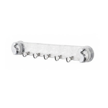 🧲 BUY 3 GET 1 FREE! Minimalist Suction Cup Hook Rail – No drilling, rust-proof & strong hold🚪