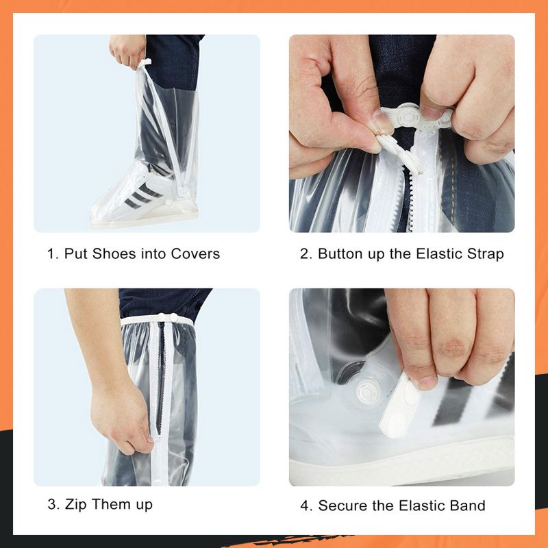 🥳HEISSER SALE 2026🥳💞50.000+ VERKAUFT!👵❤️ 50 % RABATT!  Rundum lange wasserdichte Stiefel Abdeckung