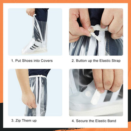 🥳HEISSER SALE 2026🥳💞50.000+ VERKAUFT!👵❤️ 50 % RABATT!  Rundum lange wasserdichte Stiefel Abdeckung