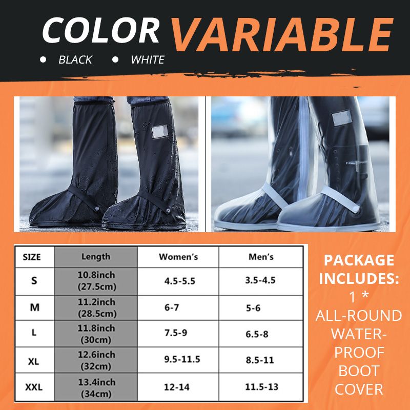 🥳HEISSER SALE 2026🥳💞50.000+ VERKAUFT!👵❤️ 50 % RABATT!  Rundum lange wasserdichte Stiefel Abdeckung