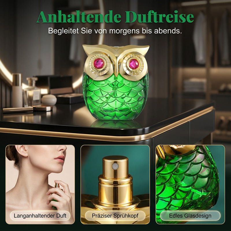 🔥🦉 50% RABATT! Mystisches Eau de Parfum – geheimnisvoller Duft, edle Eulenflasche, langanhaltend. 🌙💎