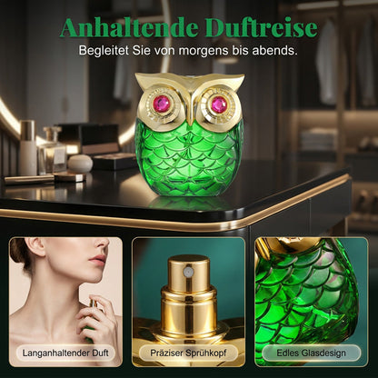 🔥🦉 50% RABATT! Mystisches Eau de Parfum – geheimnisvoller Duft, edle Eulenflasche, langanhaltend. 🌙💎