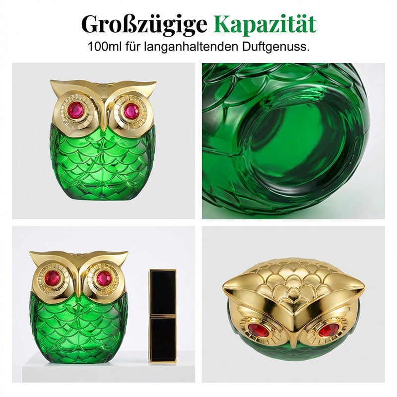🔥🦉 50% RABATT! Mystisches Eau de Parfum – geheimnisvoller Duft, edle Eulenflasche, langanhaltend. 🌙💎