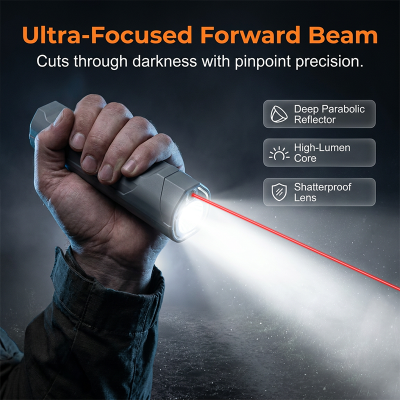 🥳2026 HEISSER VERKAUF🥳💞Über 50.000 Stück verkauft!🏠⚡ 50 % Rabatt! Infrarot-Laser-Taschenlampe mit COB-Magnetfuß