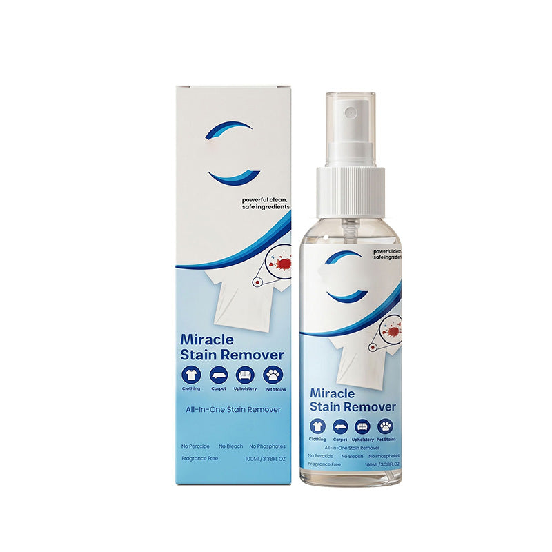 🥳Der Verkaufsschlager 2026!🥳💞 Über 50.000 Stück verkauft! 💥✨ Fantastisches Fleckenentferner-Spray – Entfernt Obst-, Fett-, Wein- und Kaffeeflecken in Sekundenschnelle. Kein Schrubben nötig, einfach aufsprühen und fertig! 🧼💪