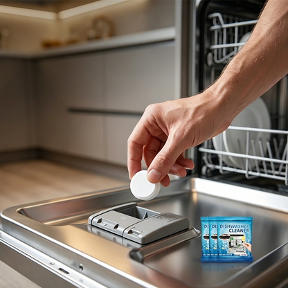 ❄️Zomerfresh 50% Rabatt!🌀Brausetabletten für die Tiefenreinigung von Geschirrspülern