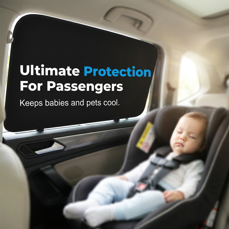 🥳HEISSER SALE 2026🥳💞50.000+ VERKAUFT!👵❤️ 50 % RABATT!  Magnetic Car Window Sunshade