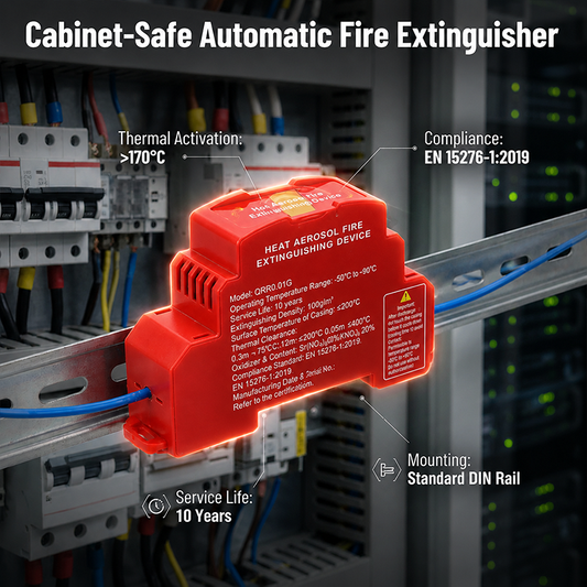 Feuerlöscher mit automatischer thermischer Auslösung