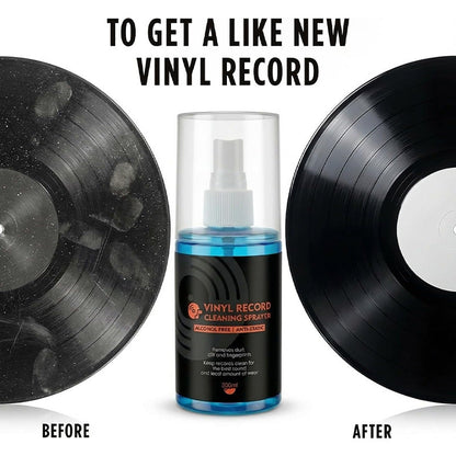 💿🎶 Antistatisches Vinyl-Reinigungsspray – staubfrei, knisterfrei & alkoholfrei, jetzt −50%