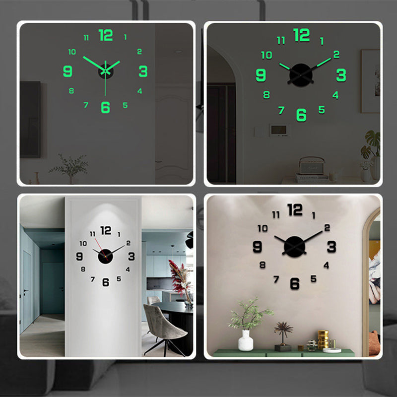 🥳HEISSER SALE 2026🥳💞50.000+ VERKAUFT!👵❤️  3D DIY Leuchtende Acryl-Wanduhr Set
