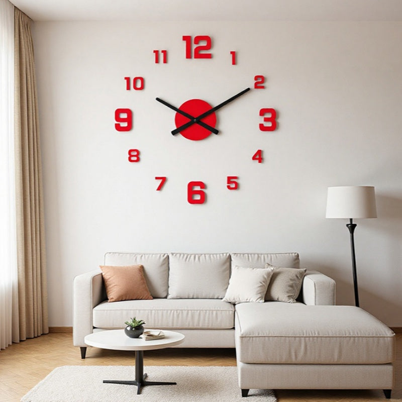🥳HEISSER SALE 2026🥳💞50.000+ VERKAUFT!👵❤️  3D DIY Leuchtende Acryl-Wanduhr Set