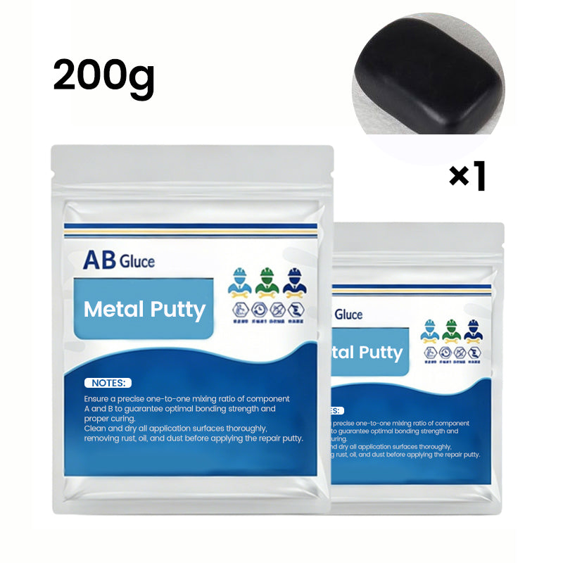 Hochhartes Metall-Reparaturkitt-Set, schnell trocknender AB-Epoxid-Ton