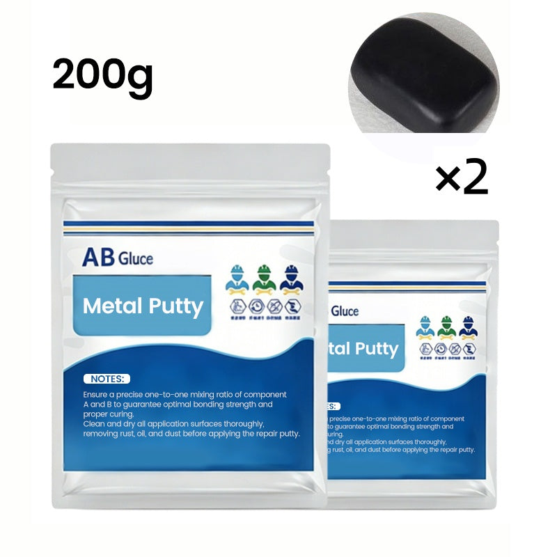 Hochhartes Metall-Reparaturkitt-Set, schnell trocknender AB-Epoxid-Ton