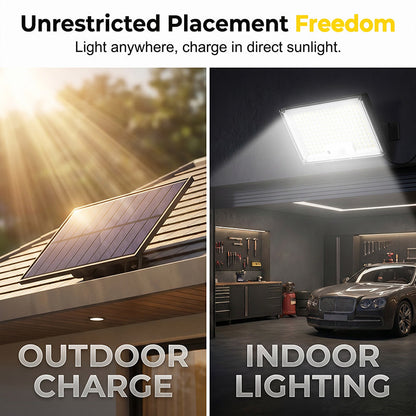 ☀️ Outdoor Solar Sicherheitsleuchte – Bewegungssensor & 3 Modi – Wasserdicht, automatisches Ein/Ausschalten – perfekt für Garten, Einfahrt oder Garage – kein Kabel nötig 🌙🔦