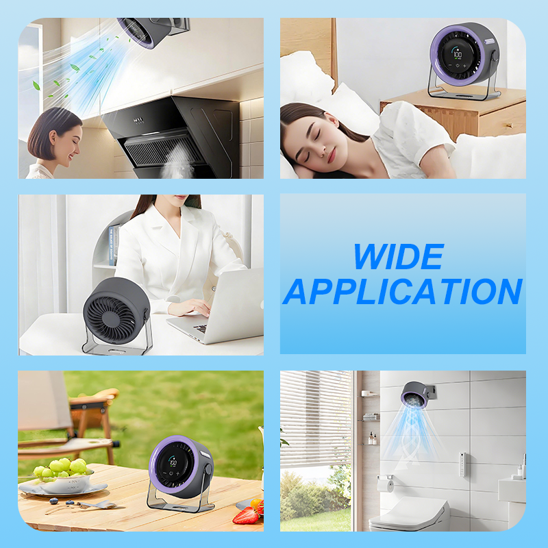 🔥Heißer Verkauf (💥50 % RABATT)🔥Mini-Tischventilator mit 100 Geschwindigkeiten und Digitalanzeige