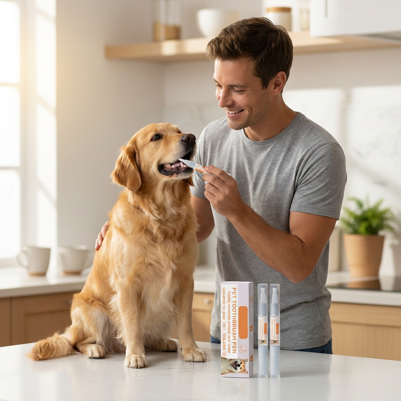 🥳HEISSER SALE 2026🥳💞50.000+ VERKAUFT!👵❤️ 50 % RABATT!  2 Stück Zahnpflege-Reinigungsstifte für Haustiere