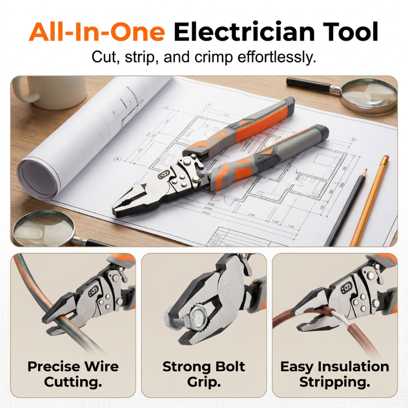 🔧✂️ Ratschenkabel-Drahtschneider-Zange – Gehärteter Stahl & Hebelwirkung – Saubere Schnitte für Kabel, Drähte & Bänder – ergonomischer Griff für ermüdungsfreies Arbeiten – ideal für Elektroinstallationen oder den täglichen Gebrauch 🛠️✨