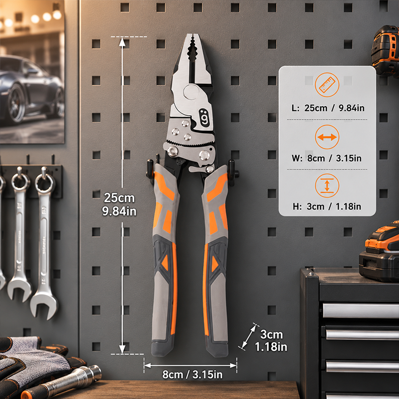 🔧✂️ Ratschenkabel-Drahtschneider-Zange – Gehärteter Stahl & Hebelwirkung – Saubere Schnitte für Kabel, Drähte & Bänder – ergonomischer Griff für ermüdungsfreies Arbeiten – ideal für Elektroinstallationen oder den täglichen Gebrauch 🛠️✨