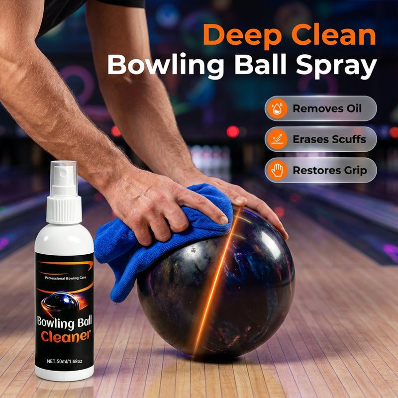 🥳2026 HEIßER VERKAUF🥳💞50.000 VERKAUFT!🎳 Profi-Bowlingball-Reiniger – Entfernt sofort Bahnöl. Inklusive hochwertigem Handtuch. Hält deinen Ball wie neu in Form! ✨