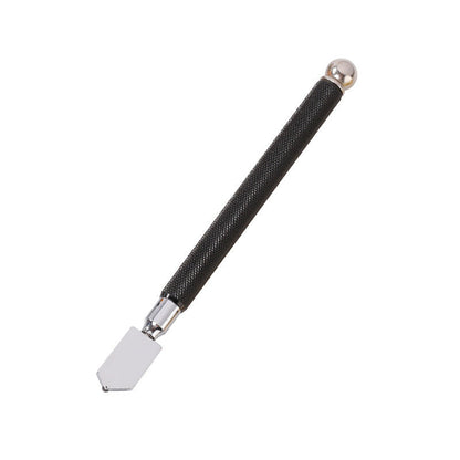 Professioneller Diamant-Glasschneider mit Griff aus Aluminiumlegierung und Rollenrad
