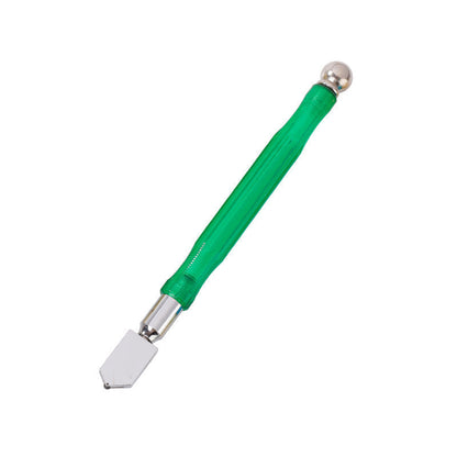 Professioneller Diamant-Glasschneider mit Griff aus Aluminiumlegierung und Rollenrad