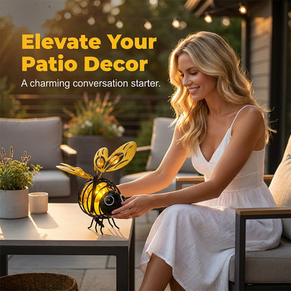 🐝 Solar-Hängeleuchte mit Biene für den Außenbereich – Das perfekte Geschenk für Pflanzenliebhaber, Mütter oder einfach jeden, der gerne lächelt ❤️