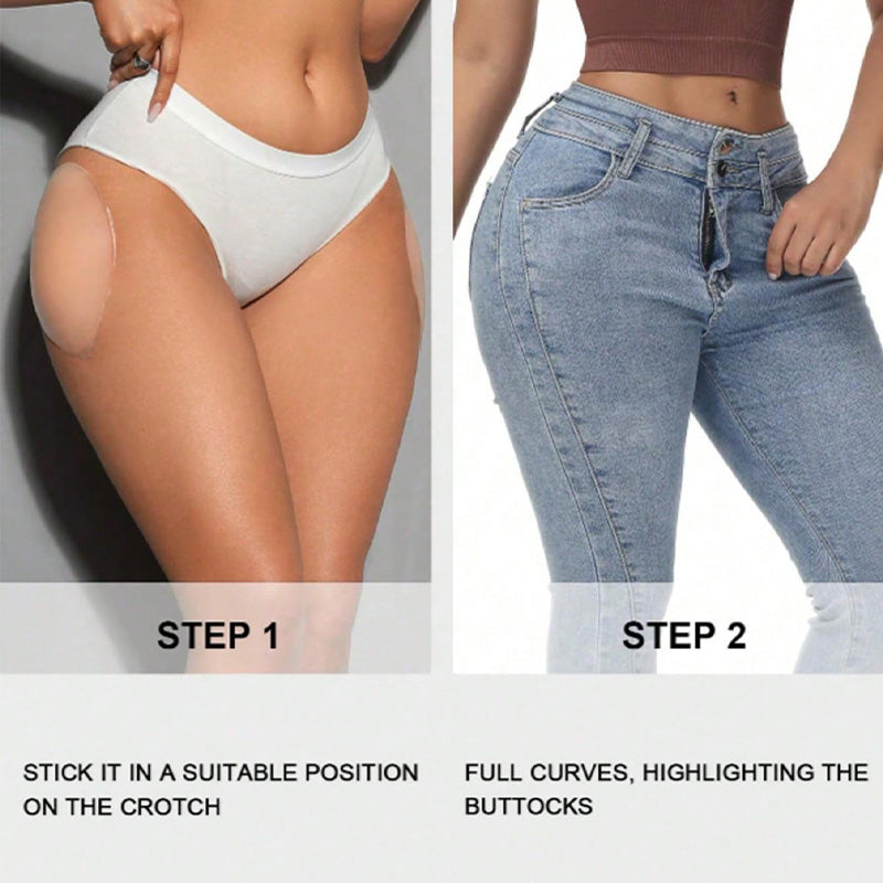 🍑 JETZT 50 % RABATT! ✨ „Instant Curves“ Silikon-Hüftpolster – Weich und natürlich aussehend – Verleihen sofort mehr Volumen und Form – Angenehm unter der Kleidung zu tragen, perfekt für eine kurvigere Silhouette 💃🌟