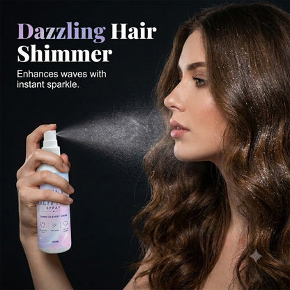 🥳2026 HEISSER VERKAUF🥳💞Über 50.000 verkauft!✨💎 50 % RABATT! Glitzerspray für Körper und Haare – Mikroglitzerpartikel, keine klebrigen Rückstände. Sicher für Textilien und Haare. Funkeln Sie den ganzen Tag! 👗✨