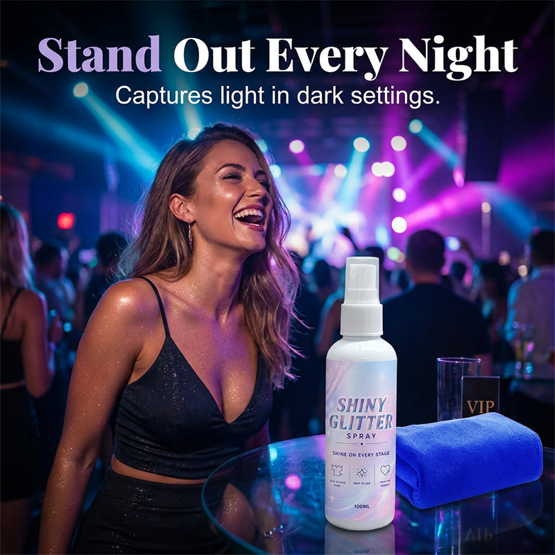 🥳2026 HEISSER VERKAUF🥳💞Über 50.000 verkauft!✨💎 50 % RABATT! Glitzerspray für Körper und Haare – Mikroglitzerpartikel, keine klebrigen Rückstände. Sicher für Textilien und Haare. Funkeln Sie den ganzen Tag! 👗✨