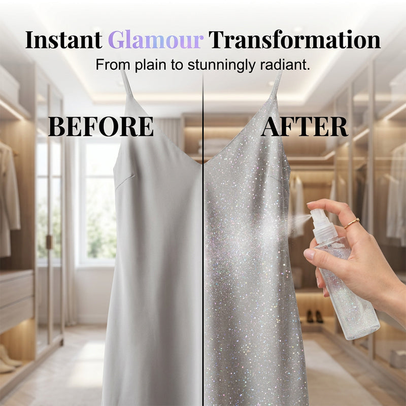 🥳2026 HEISSER VERKAUF🥳💞Über 50.000 verkauft!✨💎 50 % RABATT! Glitzerspray für Körper und Haare – Mikroglitzerpartikel, keine klebrigen Rückstände. Sicher für Textilien und Haare. Funkeln Sie den ganzen Tag! 👗✨
