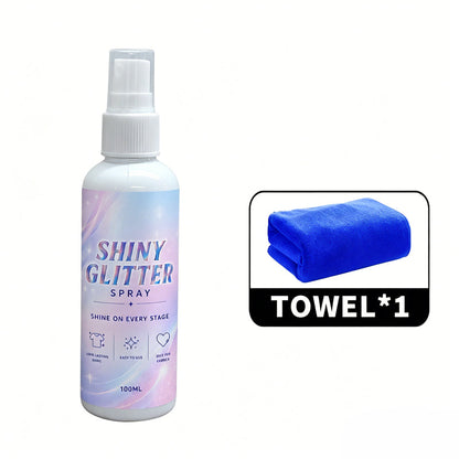 🥳2026 HEISSER VERKAUF🥳💞Über 50.000 verkauft!✨💎 50 % RABATT! Glitzerspray für Körper und Haare – Mikroglitzerpartikel, keine klebrigen Rückstände. Sicher für Textilien und Haare. Funkeln Sie den ganzen Tag! 👗✨