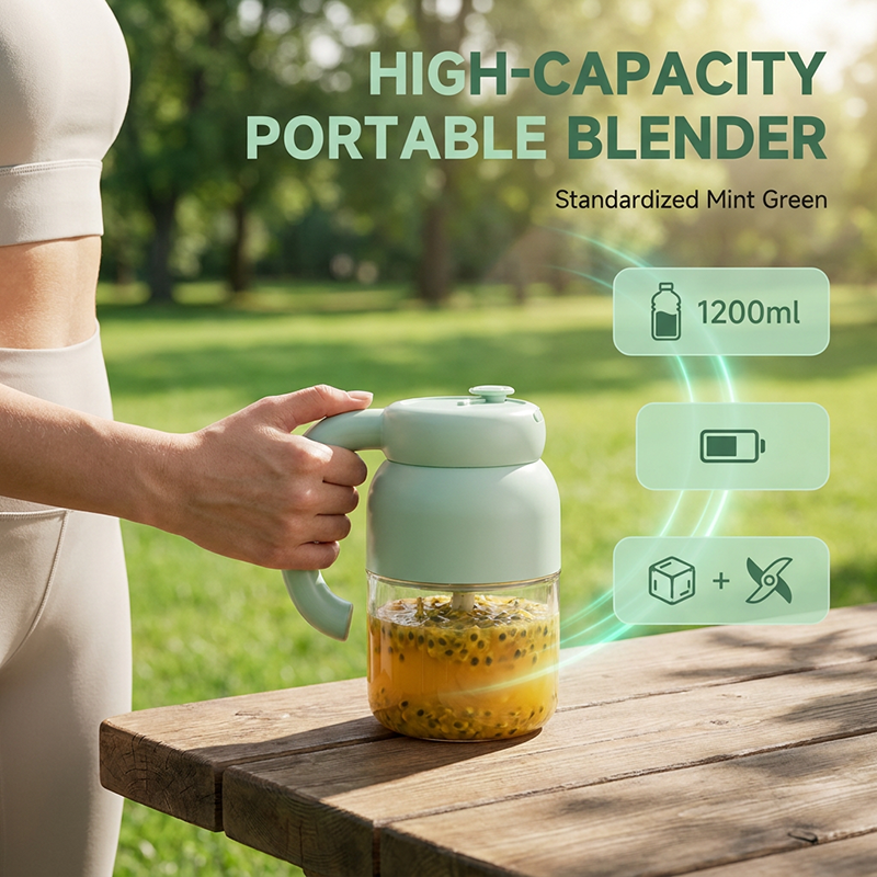 🥳HEISSER SALE 2026🥳💞50.000+ VERKAUFT!👵  Tragbarer, wiederaufladbarer Mixer mit Strohhalm