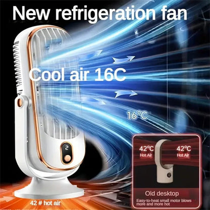 🥳HEISSER SALE 2026🥳💞50.000+ VERKAUFT!👵  Tragbarer Tischventilator mit Klimaanlage und 5 Windgeschwindigkeiten