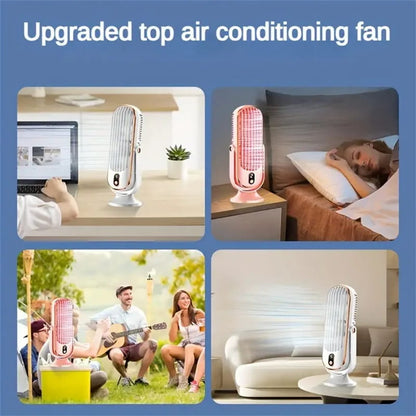 🥳HEISSER SALE 2026🥳💞50.000+ VERKAUFT!👵  Tragbarer Tischventilator mit Klimaanlage und 5 Windgeschwindigkeiten