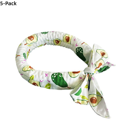 ❄️ Kühlender Sommer-Schal für Hunde & Katzen – niedliches Cartoo❄️n-Design, als Geburtstags-Accessoire & praktische Kühlhilfe an heißen Tagen 🐾❄️